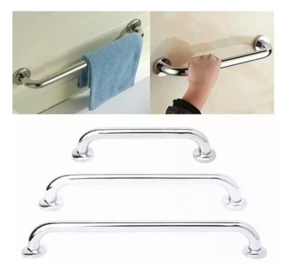 Pack 3 barra de Seguridad Baño Acero Inoxidable