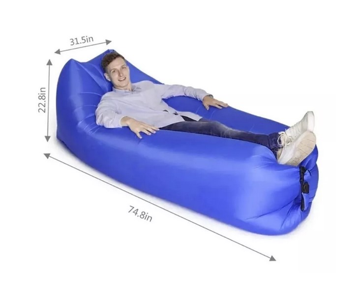 Sillon Inflable Tumbona Camping - Imagen 4