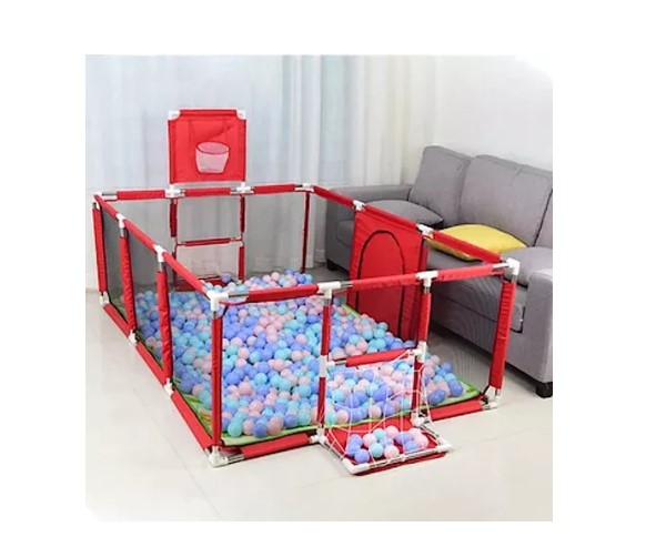 Corral Seguridad Bebes con aro de basket
