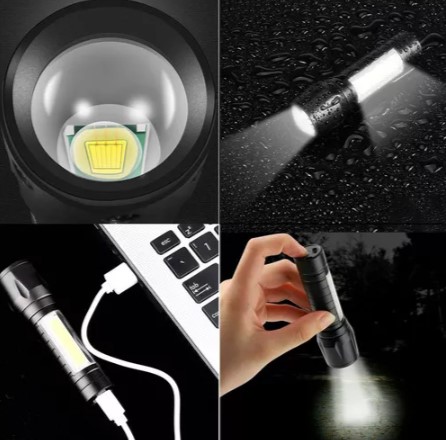 Linterna Tactica Led Recargable - Imagen 2