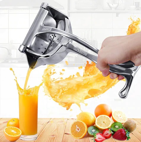 Exprimidor De Frutas Metalico - Imagen 2