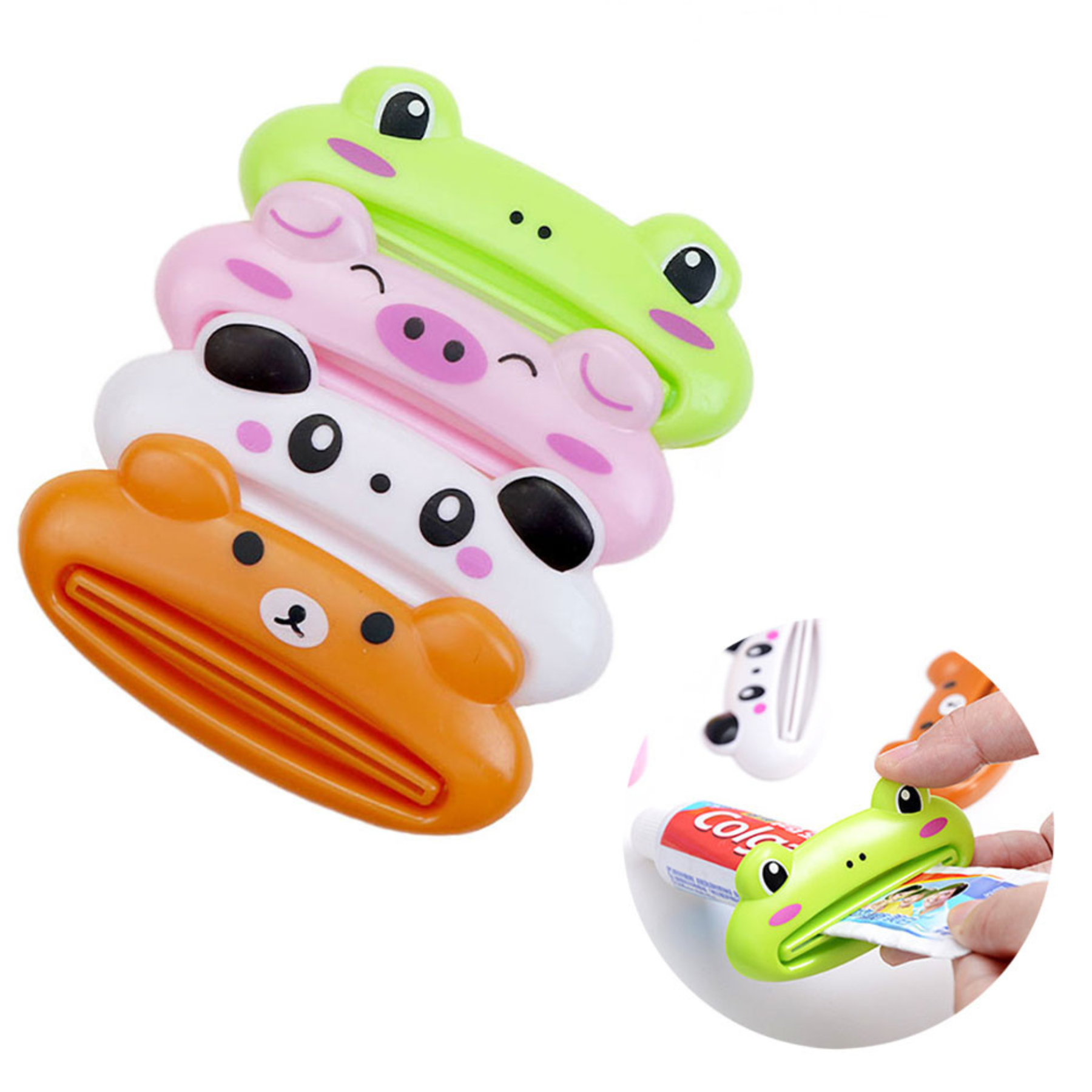 4 Dispensador Exprimidor de Pasta Dental - Imagen 2
